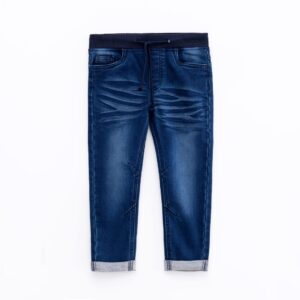 Bebe boy dobby jean pants black