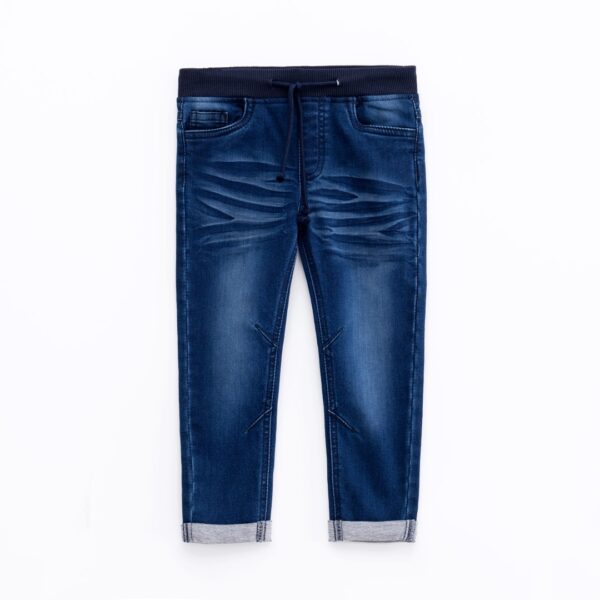 Bebe boy dobby jean pants black