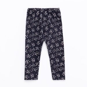Bebe girl leggings single jersey-lycra anthracite allover