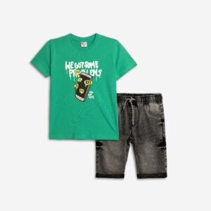 tshirt golf green black