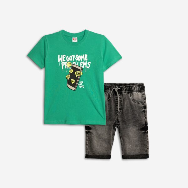tshirt golf green black