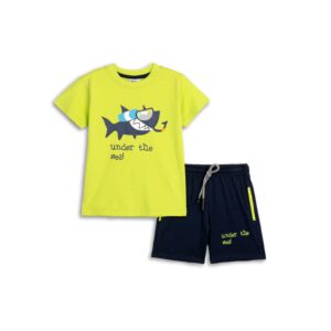 Set jersey bebe boy limade/blue