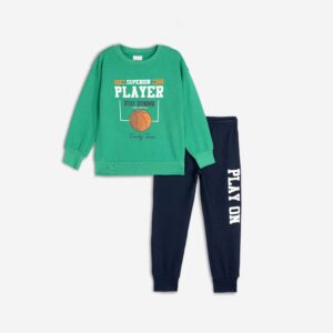 Set fleece bebe boy golf