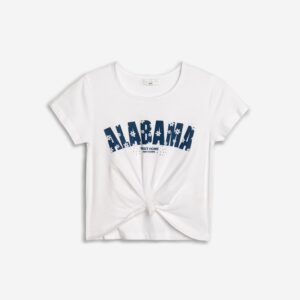 T-shirt s/s lycra girl white