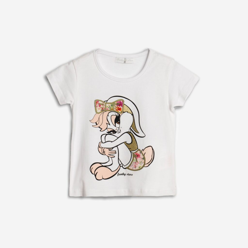 Camiseta manga corta algod&oacute;n Conejita