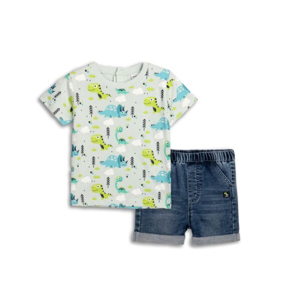 Set camiseta jean months boy