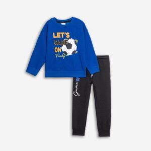 Set fleece mini boy roua/black