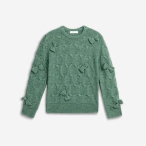 Blouse knitted girl type
