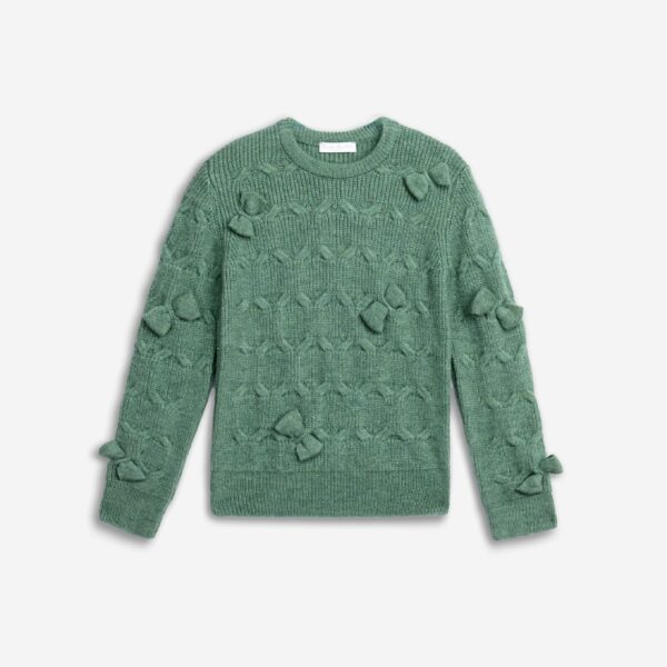 Blouse knitted girl type