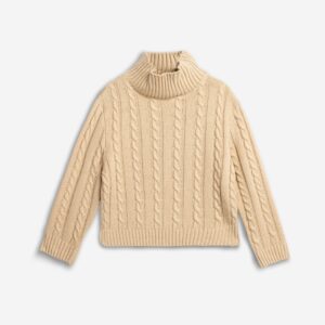 Blouse knitted girl type