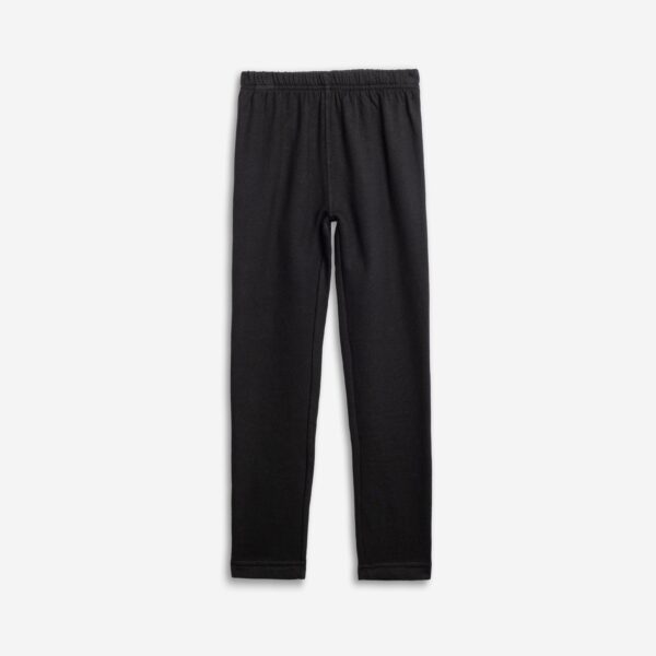 Leggings fleece girl black
