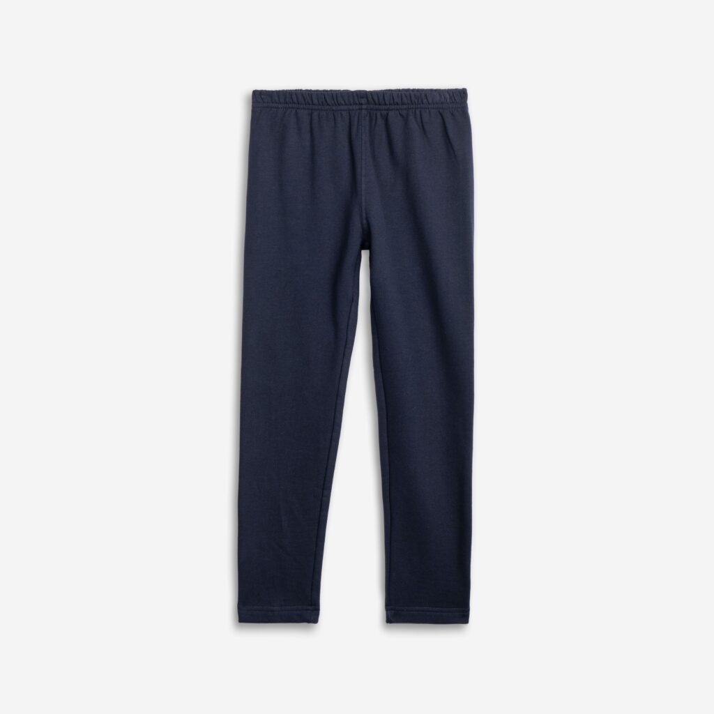 Legging polar juvenil azul marino