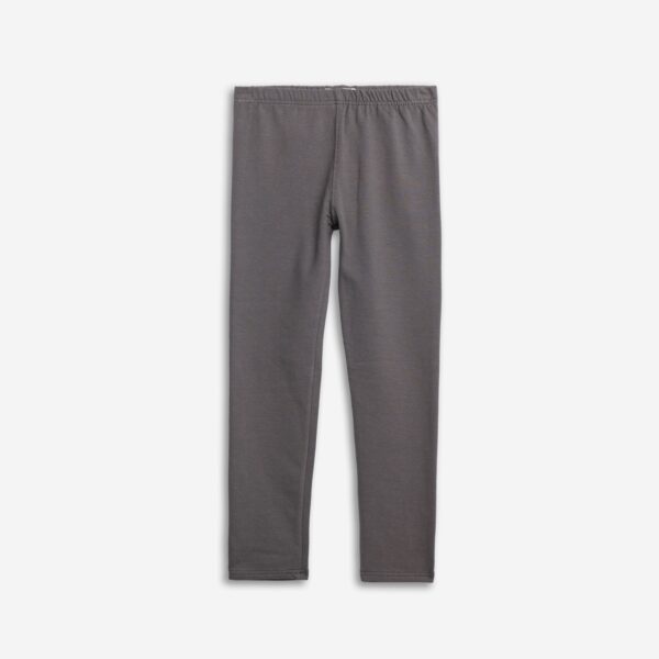 Leggings fleece girl anthracite