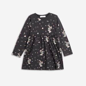 Dress jersey mini girl anthracite allover