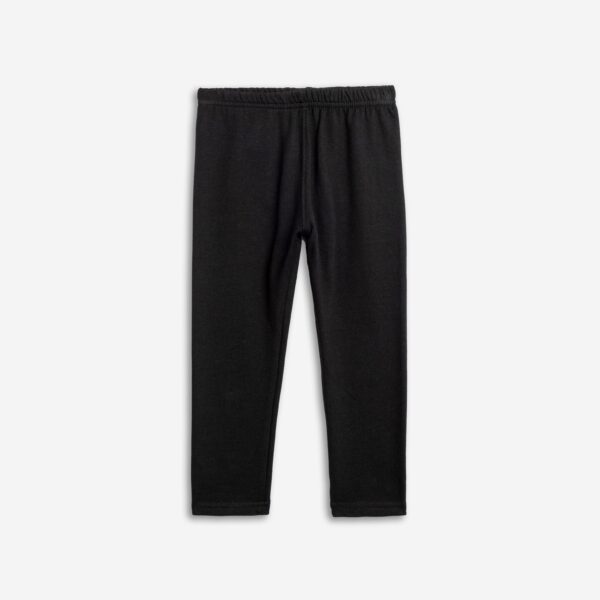Leggings fleece mini girl black