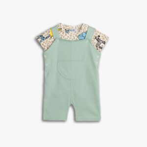 Conjunto peto+ body beb&eacute; animales