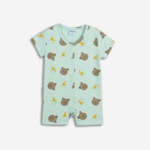 Pijama menta oso/miel beb&eacute;