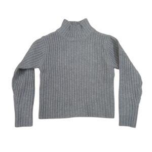 Jersey de punto juvenil gris