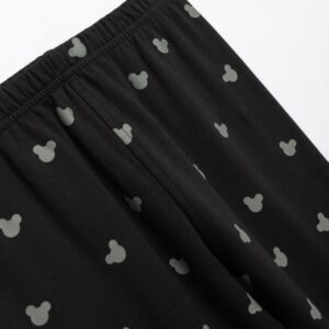 Conjunto camiseta larga + leggings juvenil cereza/negro love - Imagen 3