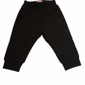 Pantalón chándal negro bebé