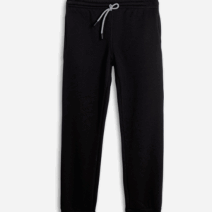 Pantalón polar chándal negro juvenil