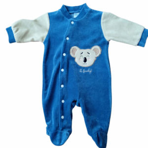 Pijama polar azul koala  bebé