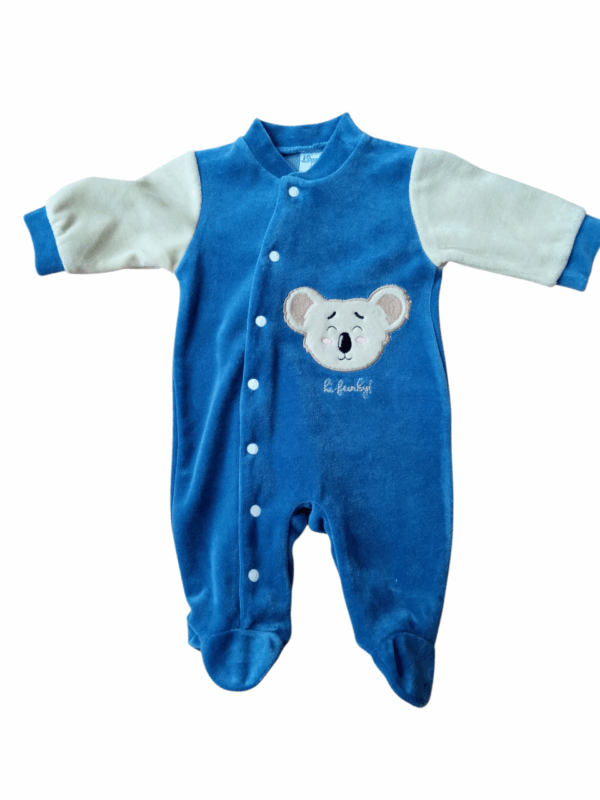 Pijama polar azul koala  bebé