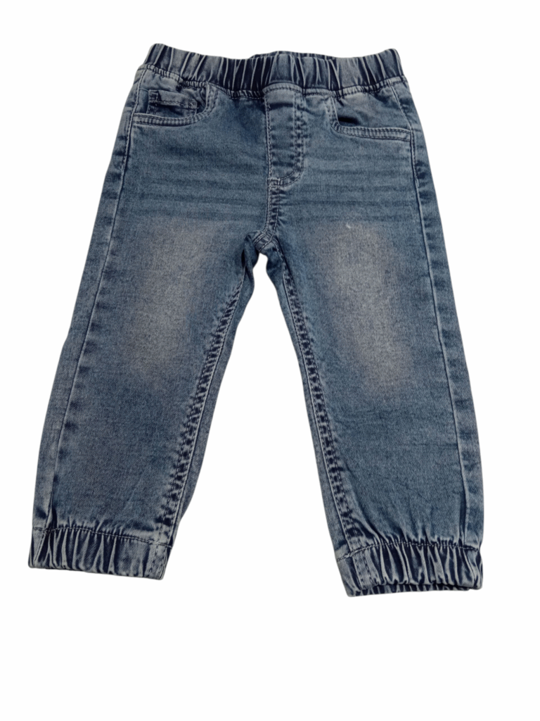 Pantal&oacute;n vaquero cargo azul beb&eacute;