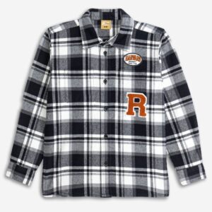 Camisa cuadros negro/blanco juvenil Harvard