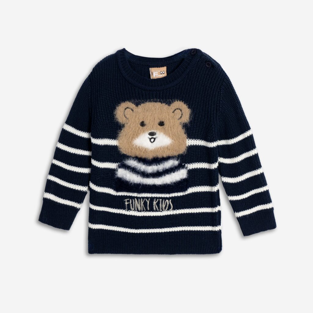 Jersey rayas oso beb&eacute; ni&ntilde;o