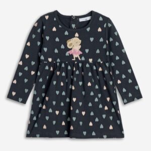 Vestido bebé niña corazones