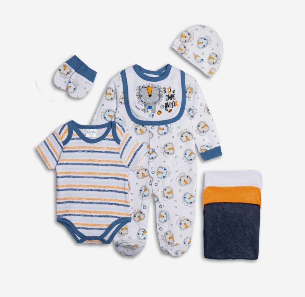 Conjunto 8 piezas beb&eacute; Le&oacute;n