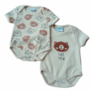 Pack dos bodys oso bebé