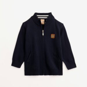 Chaqueta punto fina niño marino