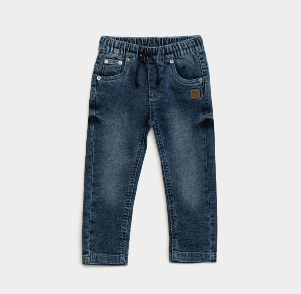 Pantal&oacute;n vaquero recto ni&ntilde;o azul