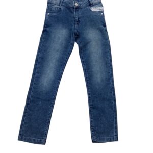 Pantalón vaquero juvenil azul recto