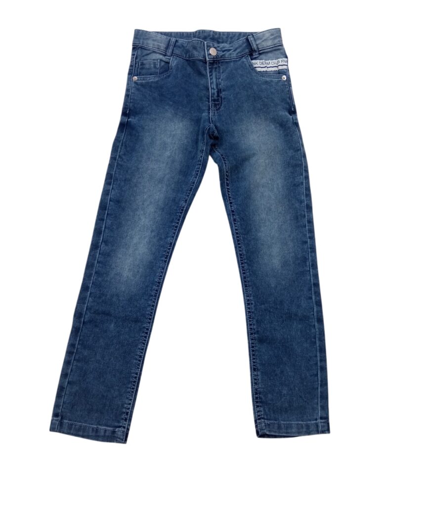 Pantal&oacute;n vaquero juvenil azul recto
