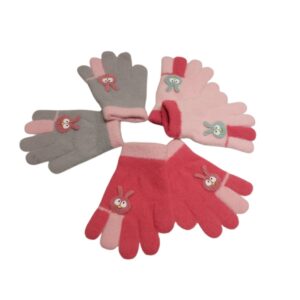 Guantes cálidos conejo infantil