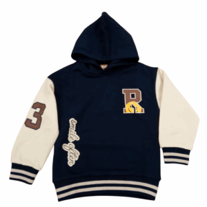 Sudadera con capucha juvenil marino R