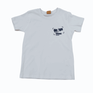 Camiseta blanca chico juvenil Planet