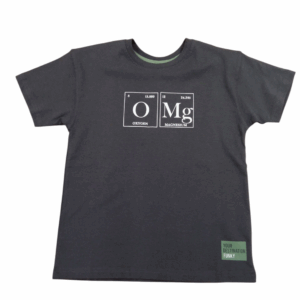 Camiseta antracita chico juvenil Omg