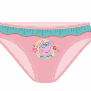 Braguita ba&ntilde;ador infantil rosa volante Peppa Pig