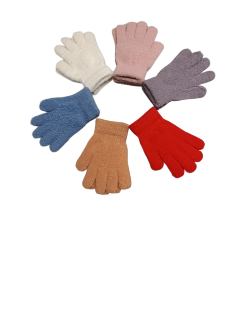 Guantes c&aacute;lidos felpa colores varios