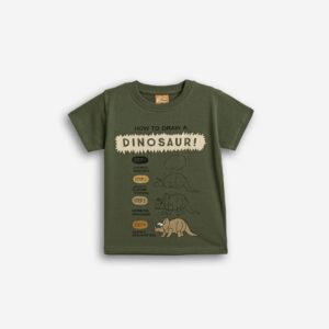 Camiseta algod&oacute;n Kakhi infantil Dinos