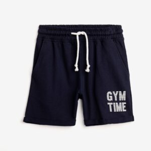 Short deportivo marino Gym Time juvenil