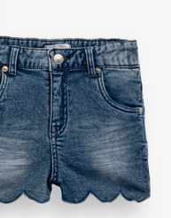 Short vaquero Azul Blonda pierna juvenil