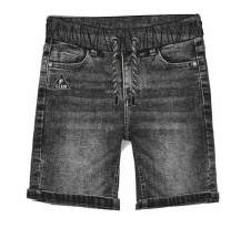Pantal&oacute;n Vaquero Corto Negro Juvenil