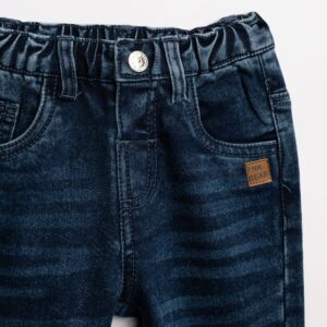 Pantal&oacute;n vaquero jogger azul oscuro beb&eacute; ni&ntilde;o